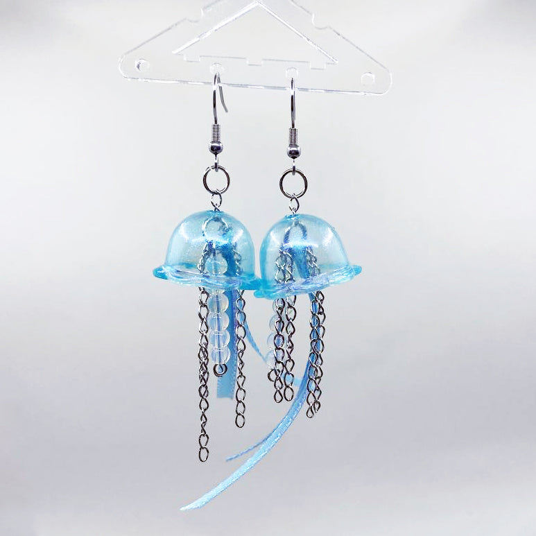 Dangly Jellyfish Earrings