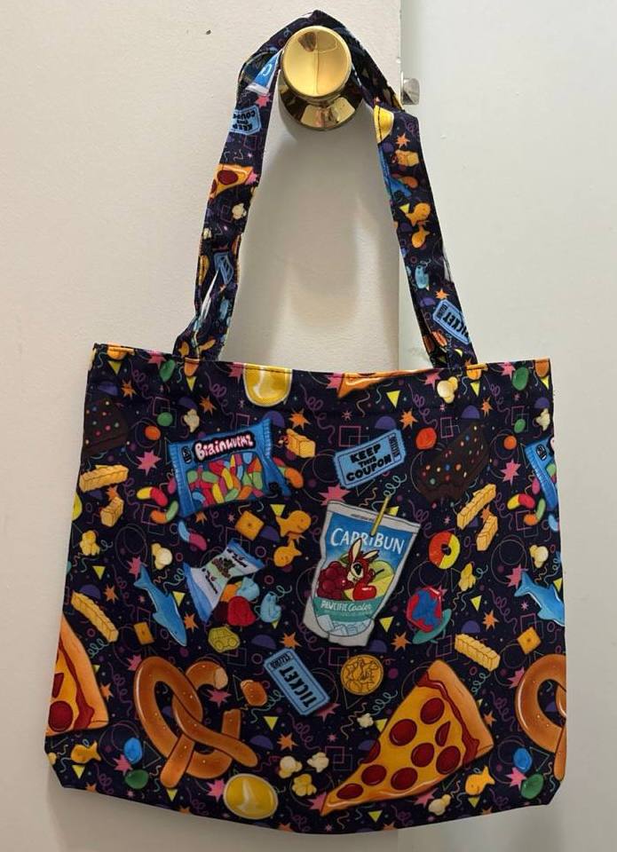 Munchies Zipper Tote Bag