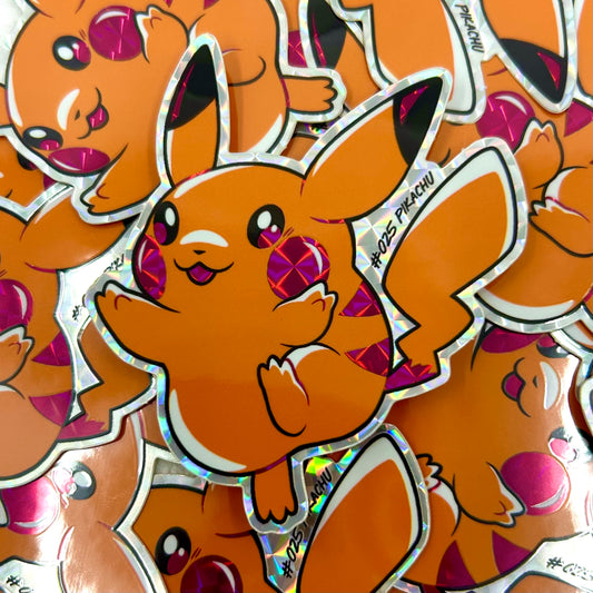 Pikachu Vinyl Sticker