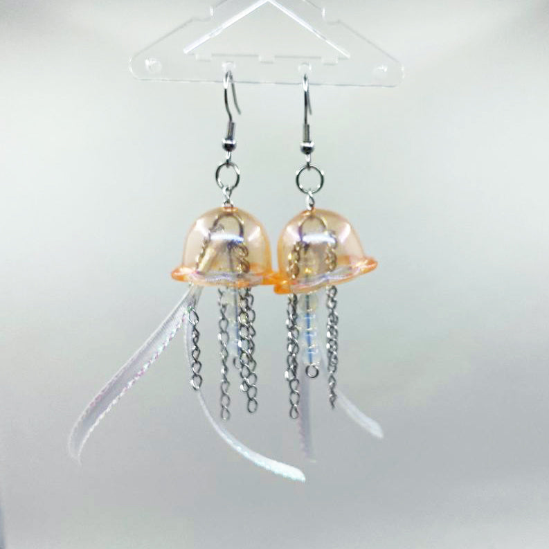 Dangly Jellyfish Earrings