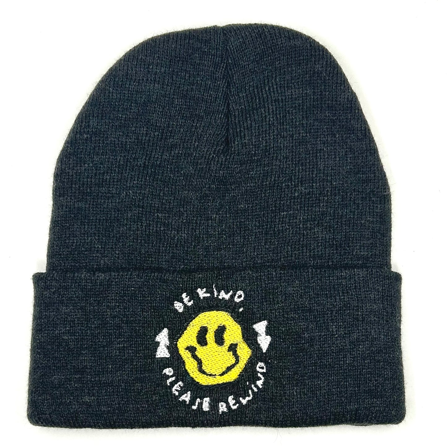 Be Kind, Please Rewind Beanie (Charcoal)