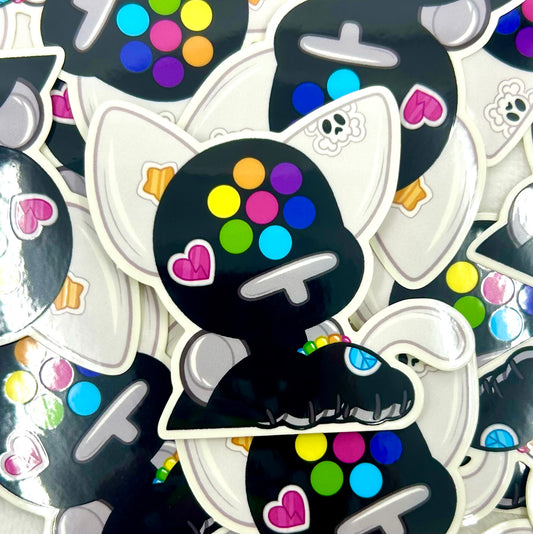 KITT13 Peeker Vinyl Sticker