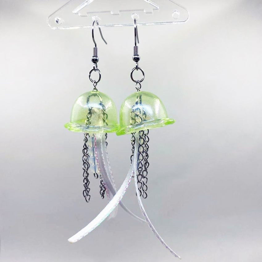 Dangly Jellyfish Earrings