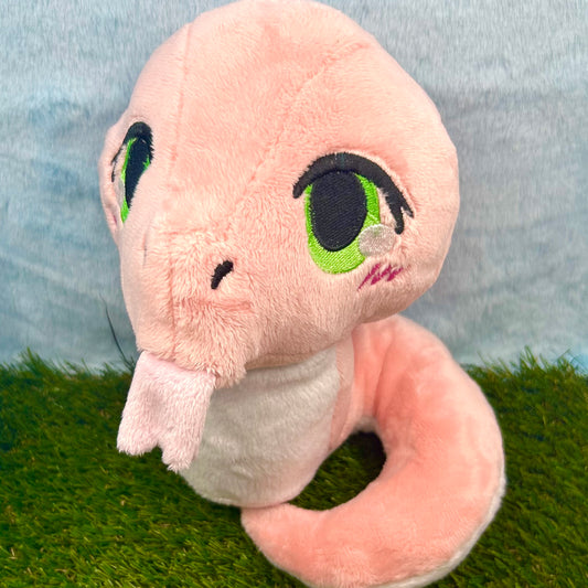 Plush Snake Peach