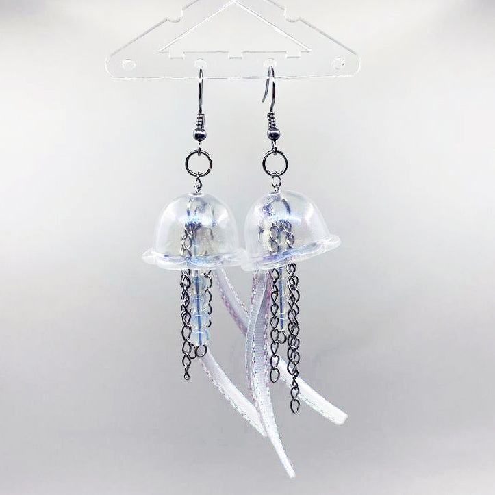 Dangly Jellyfish Earrings