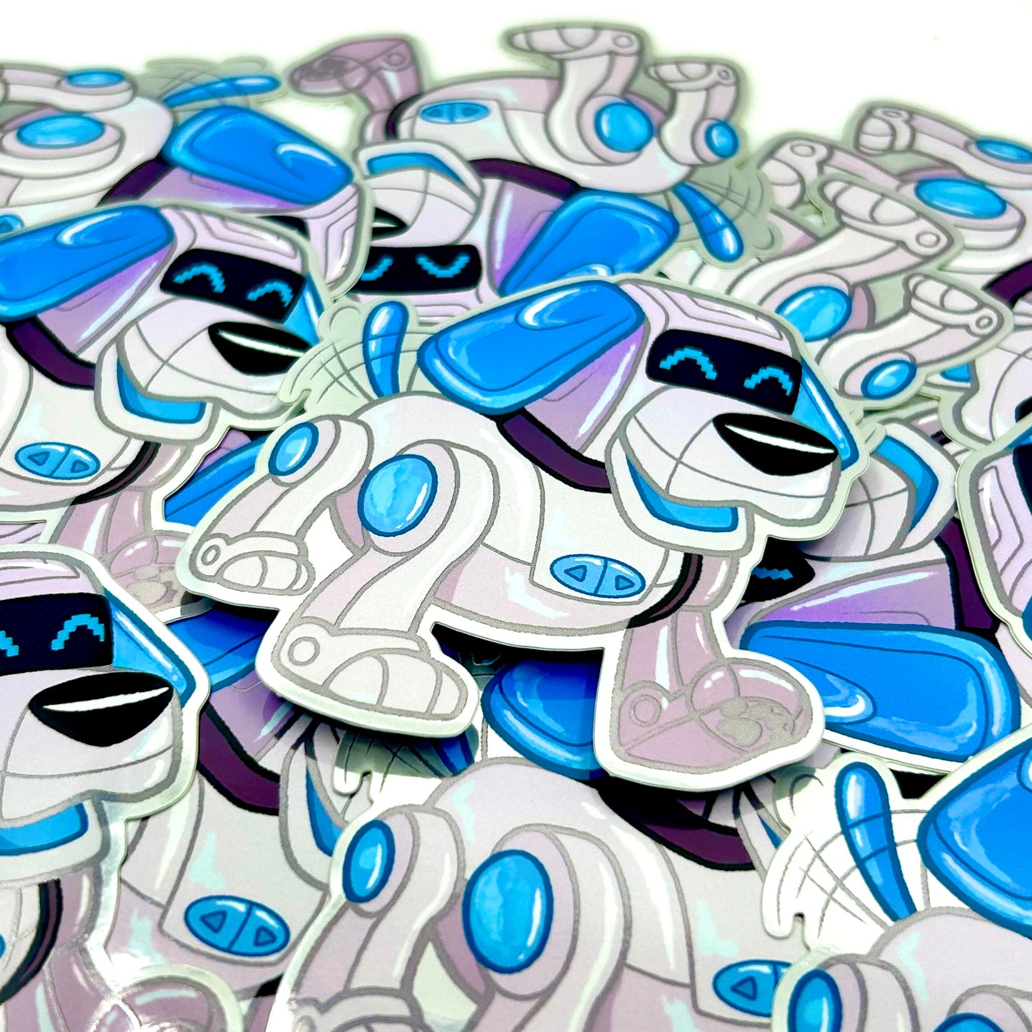 Robot Dog Vinyl Sticker