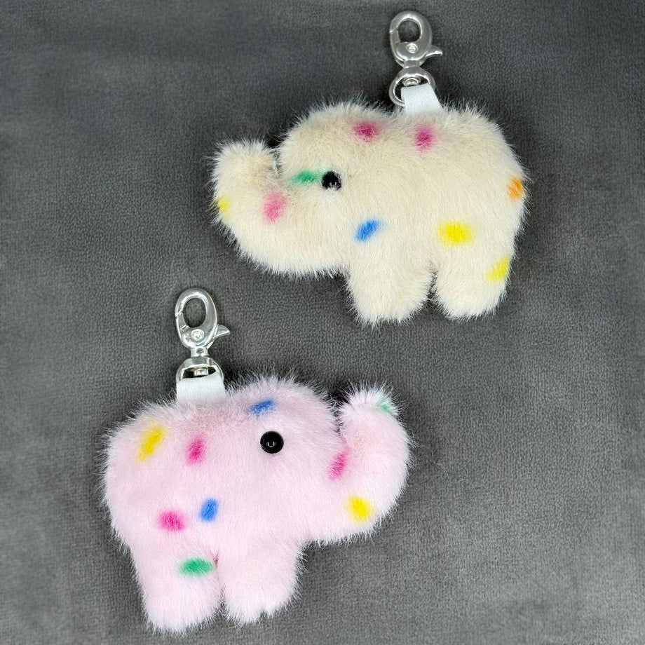 Animal Cracker Plush Keychain
