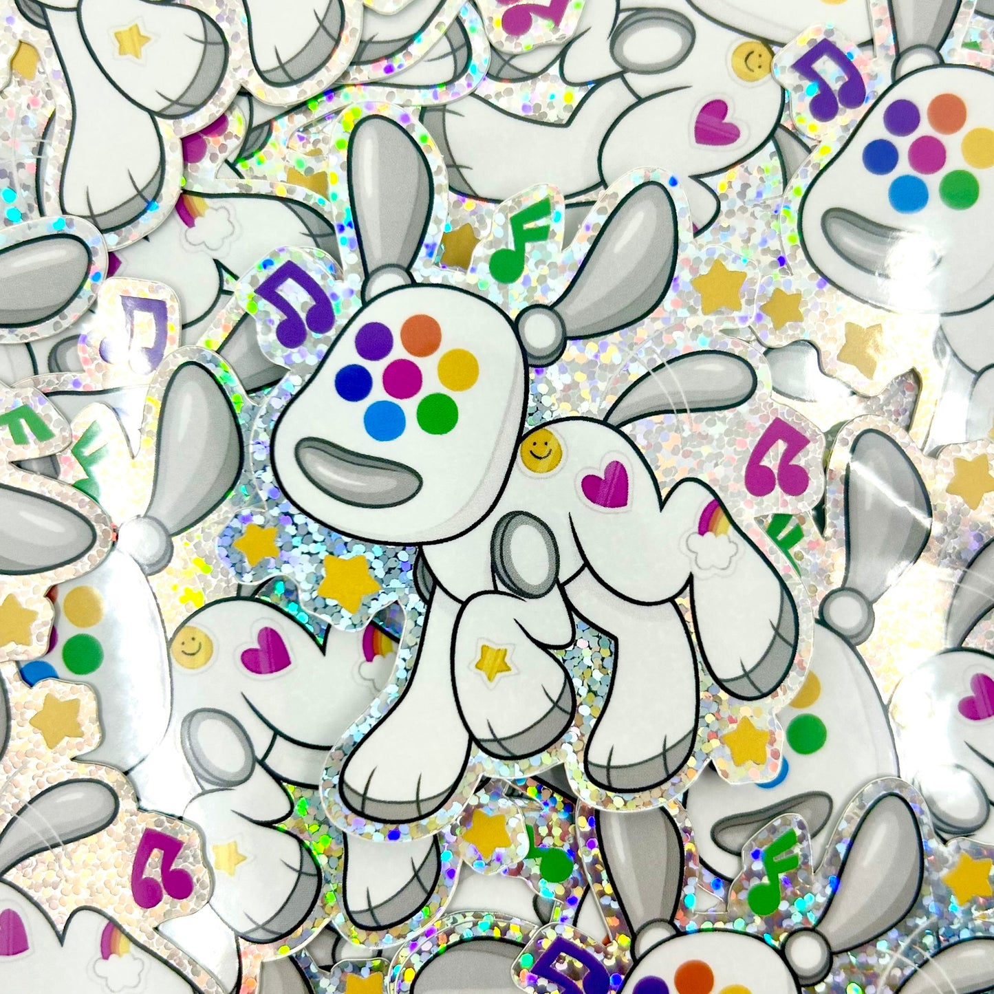 PUPP13 Glitter Sticker