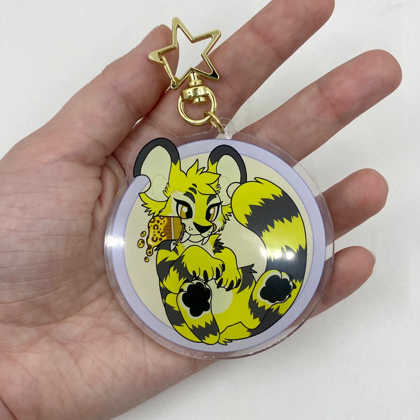 Tyrannian Kougra Acrylic Keychain