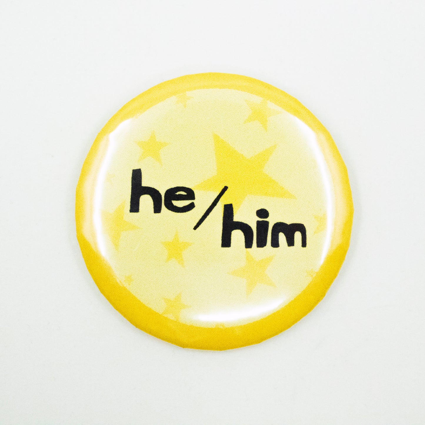 Starry Pronoun Pinback Buttons